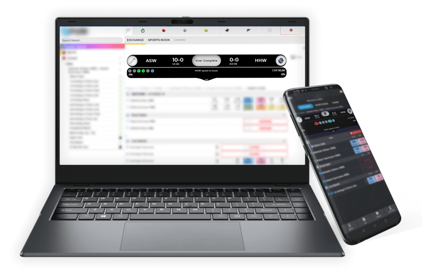 Scorecard Desktop + Mobile Mockup
