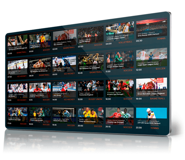 live sports streamings list