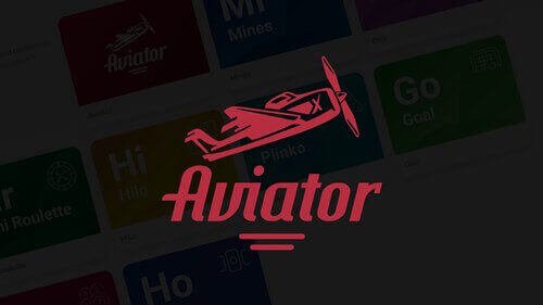 Red airplane logo,Aviator Mines