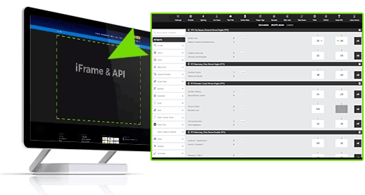 sportsbook iframe mockup comp